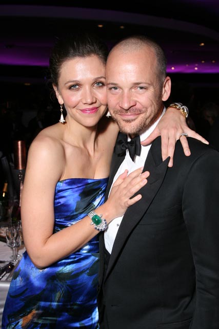 Maggie Gyllenhaal and Peter Sarsgaard at the Governors Ball 2010 Oscars after-parties