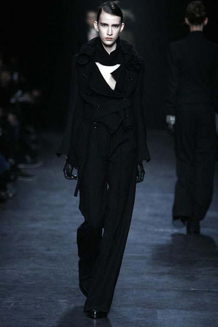 Ann Demeulemeester Autumn/Winter 2010, Paris Fashion Week
