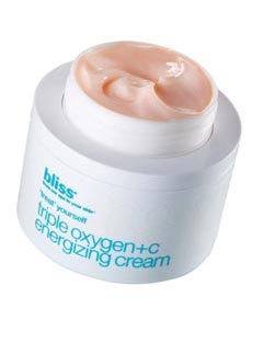 Bliss triple oxygen + C energizing cream