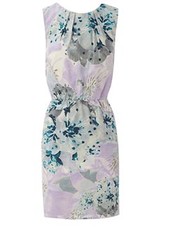 Oasis Dahlia Soft Peplum Dress