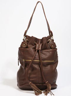 Urban Outfitters Duffel Drawstring Tassel Bag