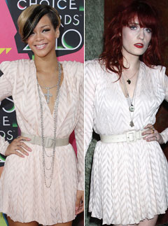 Rihanna and Florence Welch in Christian Dior - Who wore it best? - Marie Claire
