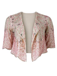 New Look Sunburst Beaded Jacket