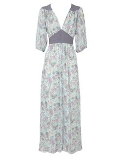 Oasis Lady Print Floral Maxi Dress