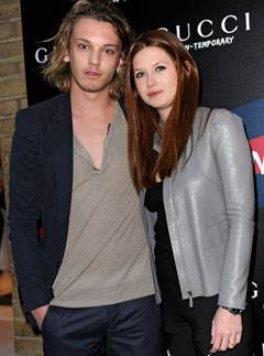 Bonnie Wright and Jamie Campbell Bower - Bonnie Wright and Jamie Campbell Bower engaged! - Celebrity News - Marie Claire