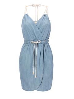 French Connection Denim Strappy Dress