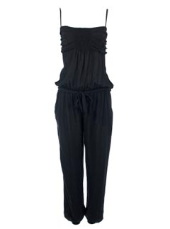 Missguided black jumpsuit