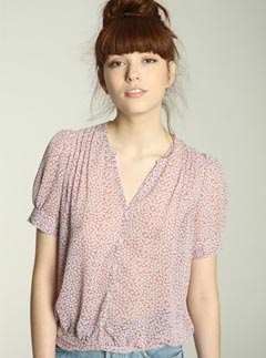 Pins & Needles Clovertastic '40s Blouse