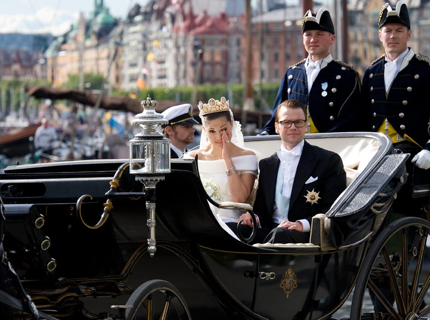 Crown Princess Victoria of Sweden and Daniel Westling