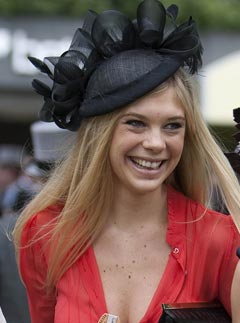 Chelsy Davy at Royal Ascot 2010