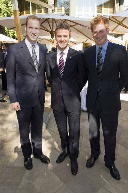 Prince Harry and Prince William in South Africa