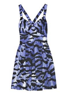 Alice by Temperley Tiger cotton sundress
