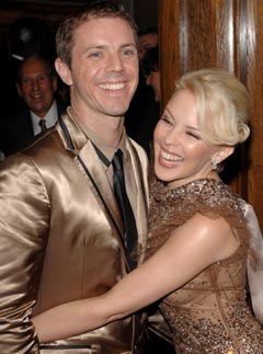 Kylie Minogue and Jake Shears - Kylie to join Scissor Sisters on stage at Glastonbury 2010