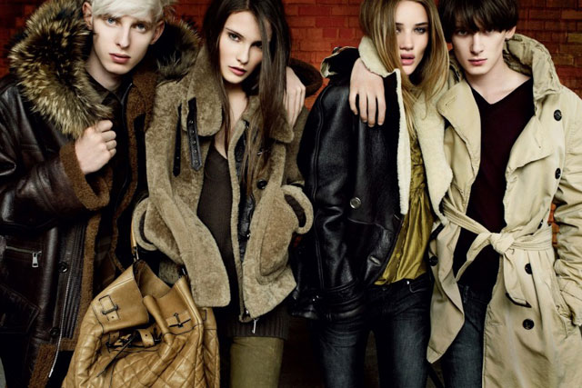 Burberry Autumn/Winter 2010 Ad Campaign - Fashion, Marie Claire