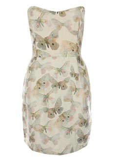 Beta Fashion butterfly print dress