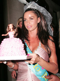 Katie Price - Violence breaks out at Katie Price and Alex Reid?s blessing - Celebrity News - Marie Claire