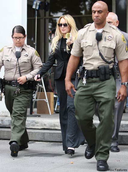 Lindsay Lohan - REVEALED: Linsay Lohan's jail details - Celebrity News - Marie Claire