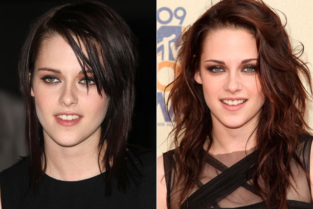 Kristen Stewart - Hair Chameleons: Curly vs Straight - Hair & Beauty Galleries, Marie Claire