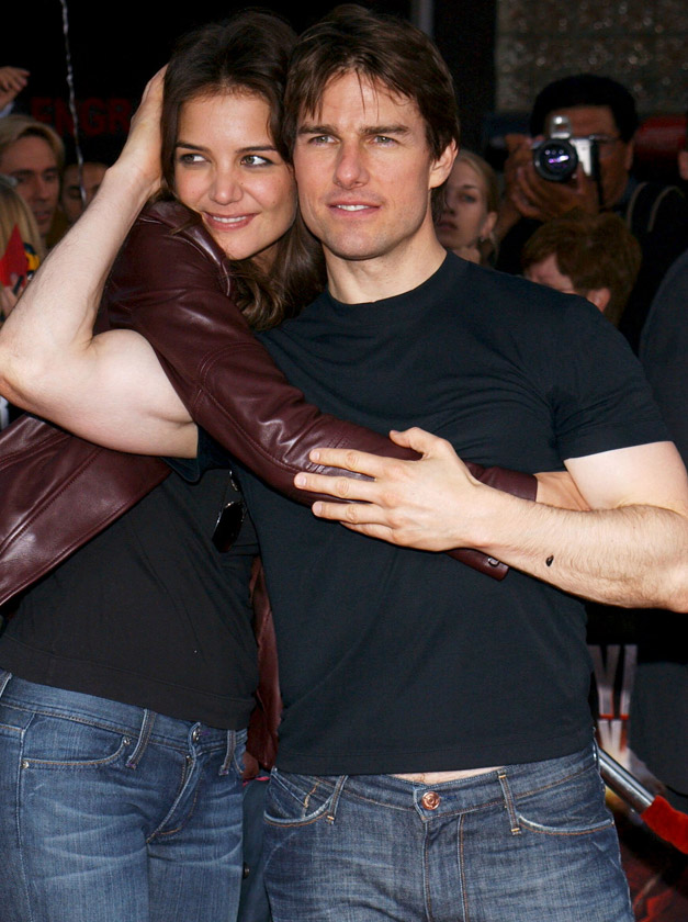 Tom Cruise and Katie Holmes - Tom Cruise and Katie Holmes' Best Moments - Celebrity - Marie Claire