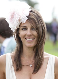 Elizabeth Hurley at Glorious Goodwood Horse Racing