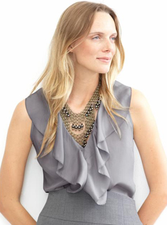 Banana Republic silk cascade ruffle top - Fashion Buy of the Day - Marie Claire