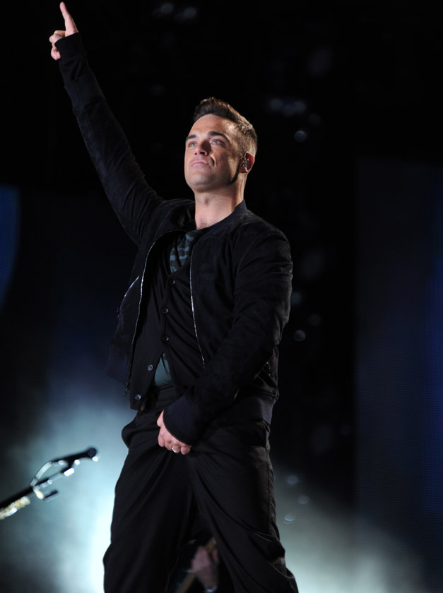 Robbie Williams - Help For Heroes Concert - Help For Heroes - Robbie Williams - Gary Barlow - Take That - Celebrity - Marie Claire