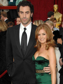 Sacha Baron Cohen and Isla Fisher - Sacha Baron Cohen and Isla Fisher welcome new baby - Celebrity News - Marie Claire