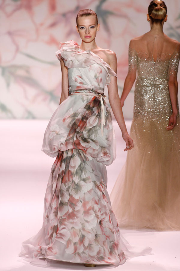 Monique Lhuillier Spring/Summer 2011 New York Fashion Week