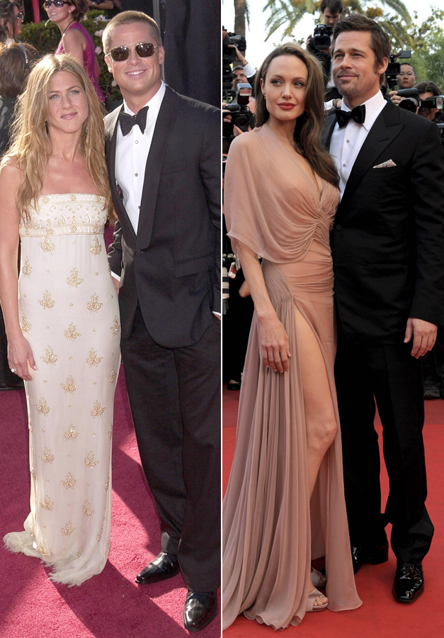 Brad Pitt and Angelina Jolie - Scandalous Affairs - Celebrity Affairs - Scandalous Celebrity Affairs - Affair - Celebrity - Marie Claire