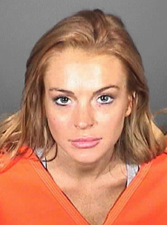 Lindsay Lohan - Lindsay Lohan caught doing drugs on camera - Lindsay Lohan Jail - Celebrity News - Marie Claire