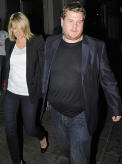 James James Corden and Julia Carey - Baby Joy for James Corden - Pregnant - Celebrity Baby Bumps - Celebrity News - Marie Claire