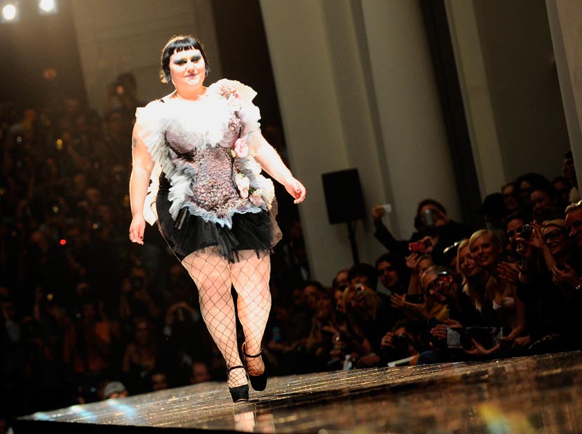 Beth Ditto Jean Paul Gaultier Spring Summer 2011