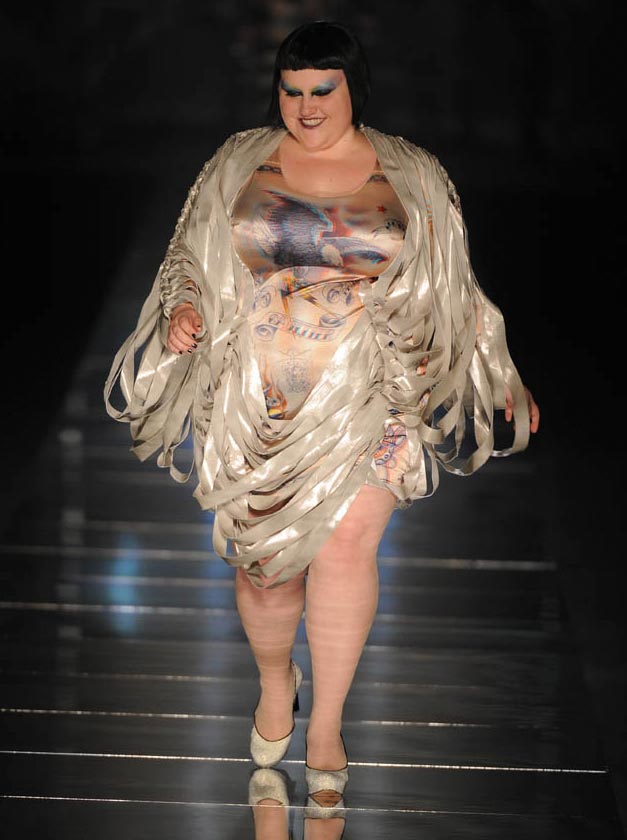 Beth Ditto Jean Paul Gaultier Spring Summer 2011