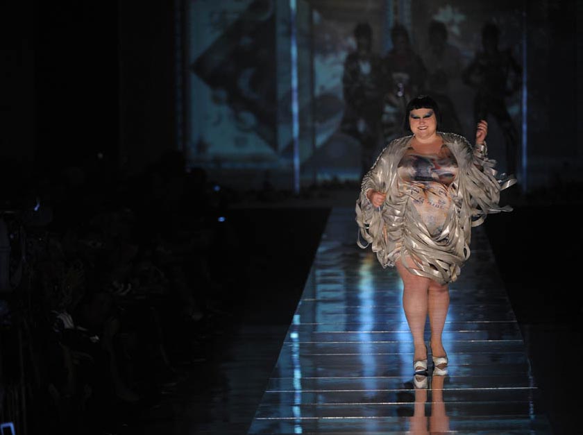 Beth Ditto Jean Paul Gaultier Spring Summer 2011