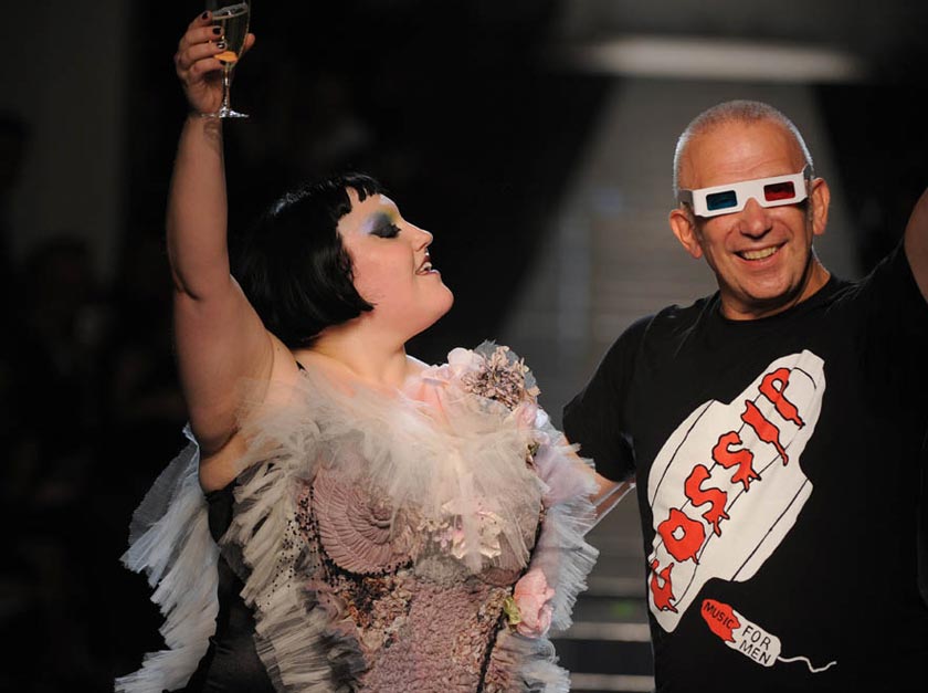 Beth Ditto Jean Paul Gaultier Spring Summer 2011