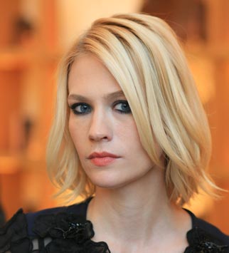 January Jones - best celebrity bob hairstyles