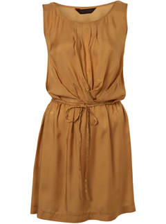 Miss Selfridge ochre pintuck dress - Fashion Buy of the Day, Marie Claire