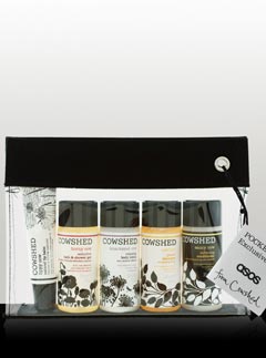 Cowshed ASOS Exclusive Pocket Cow Travel Bag