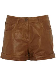 River Island brown leather shorts - Fashion Buy of the Day, Marie Claire