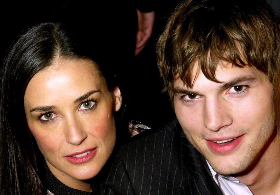 Demi Moore and Ashton Kutcher