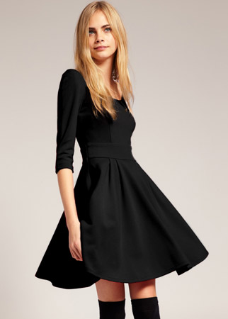 ASOS tailored Ponti fit and flare dress - Fashion Buy of the Day, Marie Claire