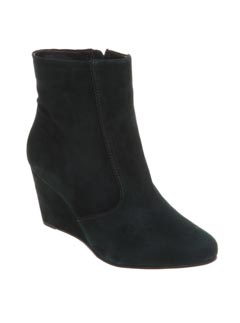 Office wedge ankle boots