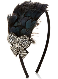 Accessorize Catwalk feather bow alice band - Fashion Buy of the Day, Marie Claire