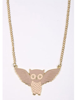 Kate Garey owl necklace - Fashion Buy of the Day, Marie Claire
