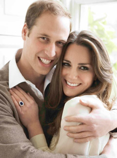 Prince William and Kate Middleton official engagement photos by Mario Testino