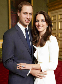 Prince William and Kate Middleton official engagement photos by Mario Testino
