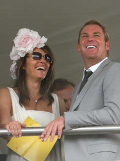 Liz Hurley and Shane Warne affair rumours - marriage break-ups