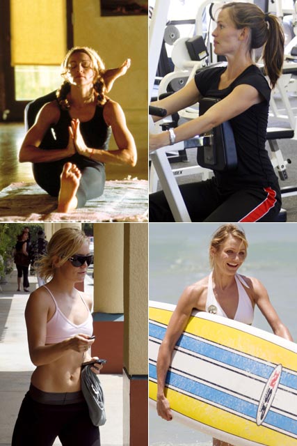 Celebrity workout secrets