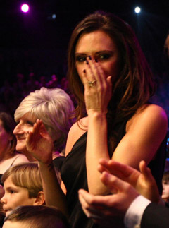  - Sports Personality of the Year Awards, Birmingham, see, pics, pictures, Lifetime achievement award, celebrity, news, Marie Claire, Victoria Beckham, David Beckham, teary, crying, tears