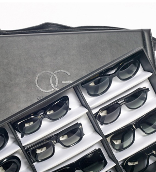 Oliver Goldsmith Bespoke Sunglasses, from &pound;450